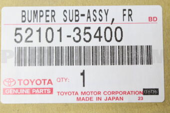 5210135400 BAR, FRONT BUMPER