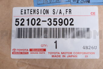 5210235902 EXTENSION, FRONT BUMPER, RH