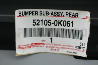521050K061 BAR, REAR BUMPER