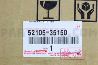5210535150 BUMPER ASSY, REAR
