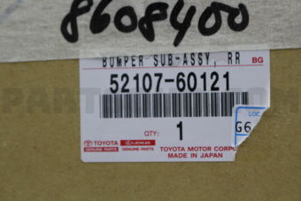 5210760121 BUMPER SUB-ASSY, REAR LH