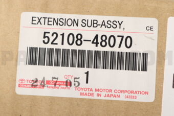 5210848070 Toyota EXTENSION SUB-ASSY
