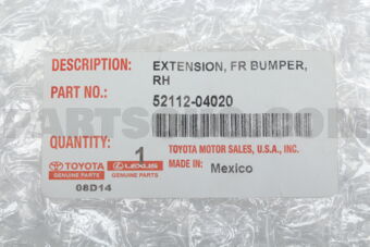 5211204020 EXTENSION, FR        **VIN**