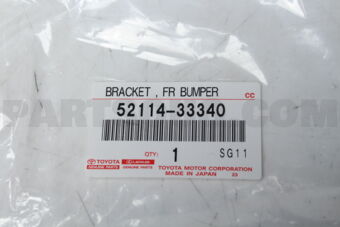 5211433340 BRACKET, FRONT BUMPER EXTENTION MOUNTING