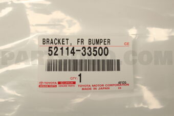 5211433500 Toyota BRACKET, FR BUMPER