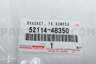 5211448350 BRACKET, FR BUMPER