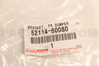 5211460080 Toyota BRACKET, FRONT BUMPER EXTENTION MOUNTING