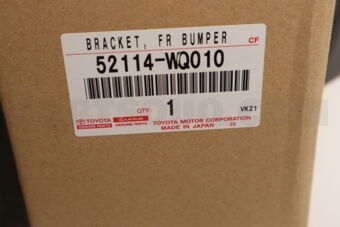 52114WQ010 Toyota BRACKET, FR BUMPER