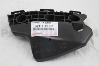 5211528170 SUPPORT, FRONT BUMPER SIDE, RH