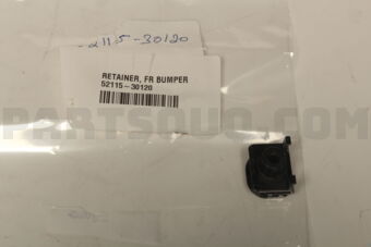 5211530120 Toyota RETAINER, FRONT BUMPER EXTENSION, NO.1