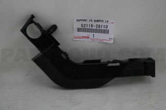 5211628110 SUPPORT, FRONT BUMPER SIDE, LH
