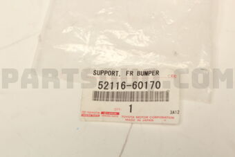 5211660170 Toyota SUPPORT, FRONT BUMPER SIDE, LH