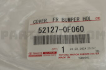 521270F060 COVER, FRONT BUMPER HOLE, RH