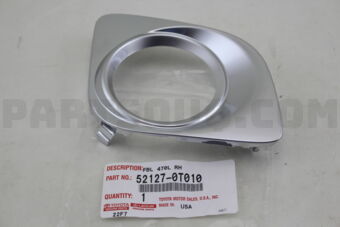 521270T010 COVER, FRONT BUMPER HOLE, RH