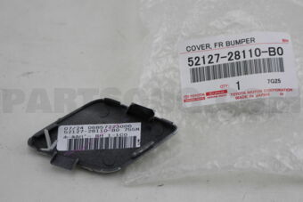 5212728110B0 Toyota COVER, FRONT BUMPER HOLE, RH