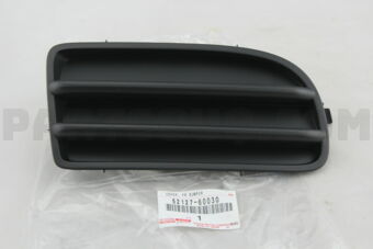 5212760030 COVER, FRONT BUMPER HOLE, RH