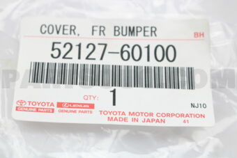 5212760100 COVER, FRONT BUMPER HOLE, RH