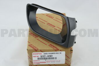 52127AC901 COVER, FRONT BUMPER HOLE, RH