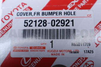 5212802921 COVER, FR BUMPER HOL