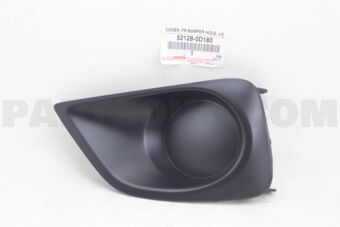 521280D180 COVER, FRONT BUMPER HOLE, LH