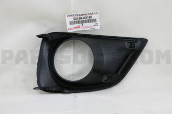 521280D190 COVER, FRONT BUMPER HOLE, LH