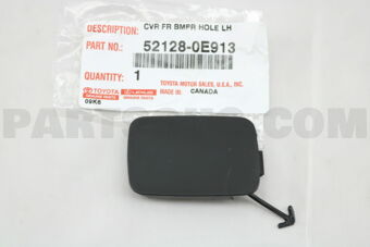 521280E913 COVER, FRONT BUMPER HOLE, LH