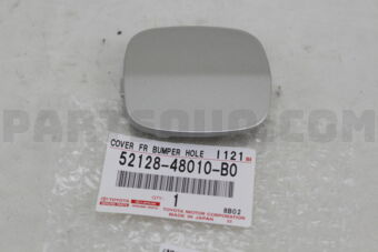 5212848010B0 Toyota COVER, FRONT BUMPER HOLE, LH