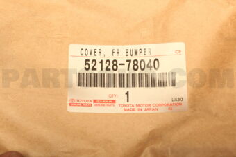 5212878040 COVER  FR BUMPER