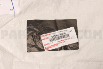 521290E030 COVER, FR BUMPER