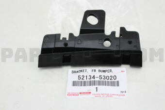 5213453020 BRACKET, FRONT BUMPER, LH