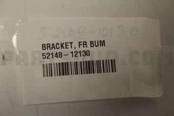 5214812130 Toyota BRACKET, FRONT BUMPER MOUNTING, RH/LH
