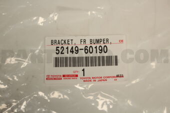 5214960190 Toyota BRACKET, FR BUMPER