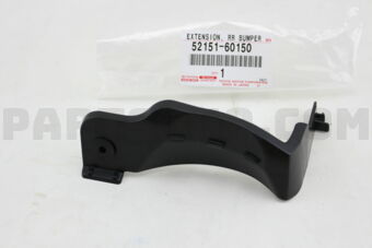 5215160150 EXTENSION, REAR BUMPER, RH