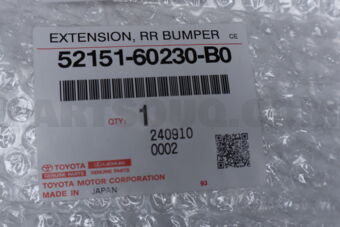 5215160230B0 EXTENSION, RR BUMPER