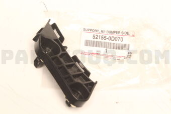 521550D070 Toyota SUPPORT, REAR BUMPER SIDE, RH