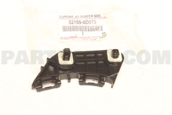 521550D070 Toyota SUPPORT, REAR BUMPER SIDE, RH