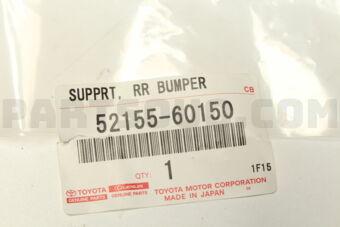 5215560150 SUPPORT  RR BUMPER