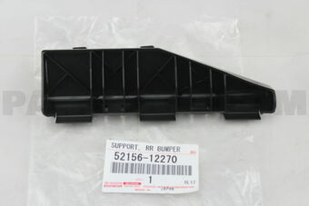 5215612270 SUPPORT, REAR BUMPER SIDE, LH