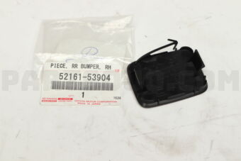 5216153904 PIECE, REAR BUMPER, RH