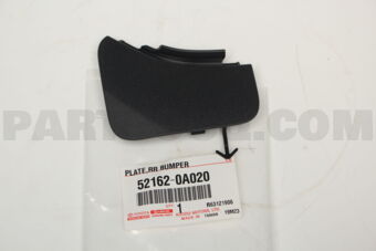 521620A020 PLATE  RR BUMPER  NO