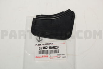 521620A020 PLATE  RR BUMPER  NO