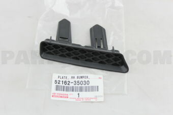 5216235030 PLATE, REAR BUMPER, NO.1