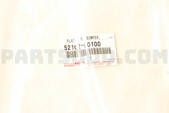5216260100 PLATE, REAR BUMPER, NO.1