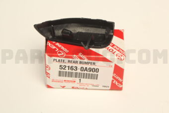 521630A900 Toyota PLATE, RR BUMPER, RH