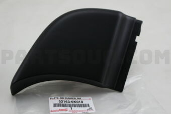 521630K010 PLATE, REAR BUMPER, RH