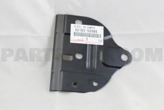 5216352080 PLATE, REAR BUMPER, RH