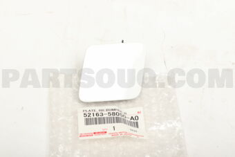 5216358050A0 PLATE  RR BUMPER  RH