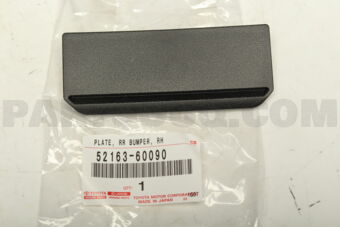 5216360090 PLATE, RR BUMPER, RH