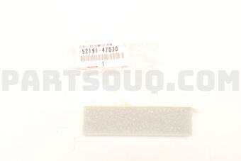 5219147030 Toyota SEAL  RR BUMPER ARM