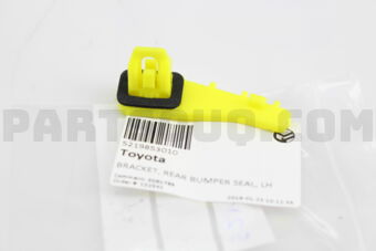 5219853010 BRACKET, REAR BUMPER SEAL, LH